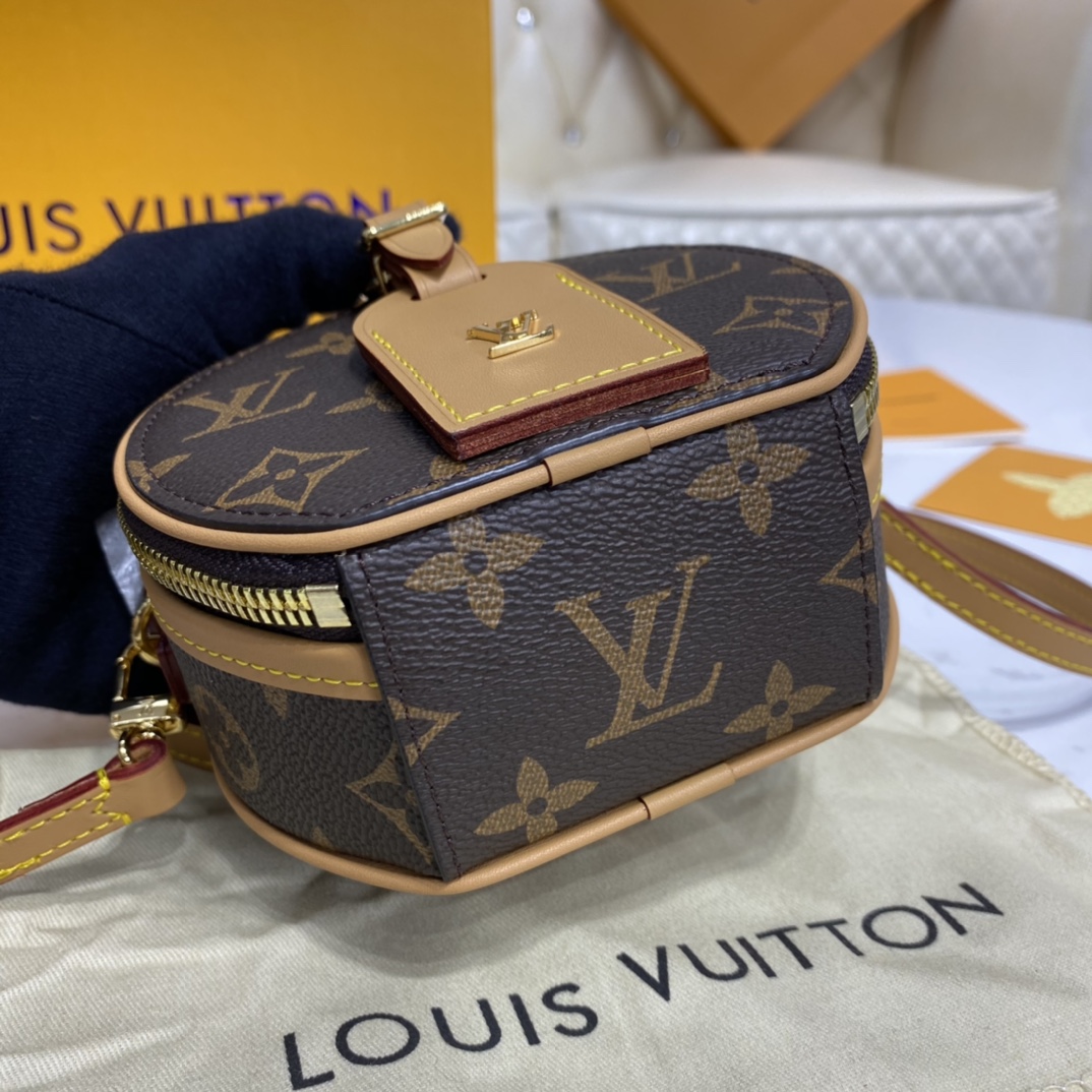 Louis Vuitton BOITE CHAPEAU SOUPLE MM Handbag Monogram M45647